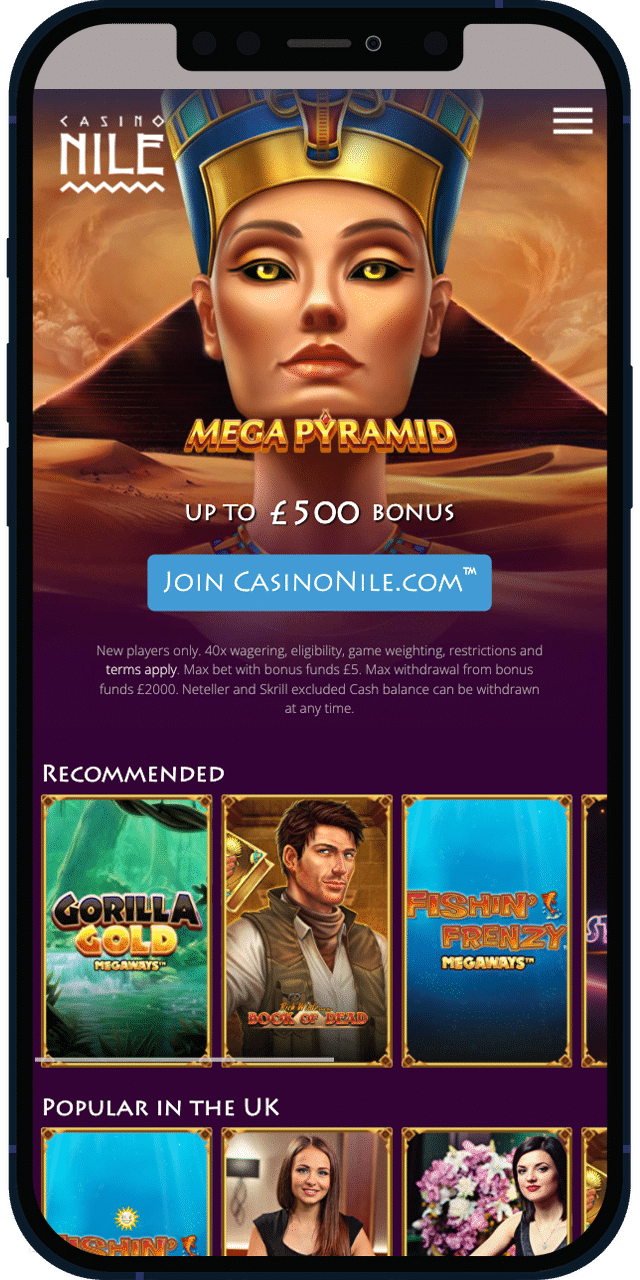 Casino Nile screenshot