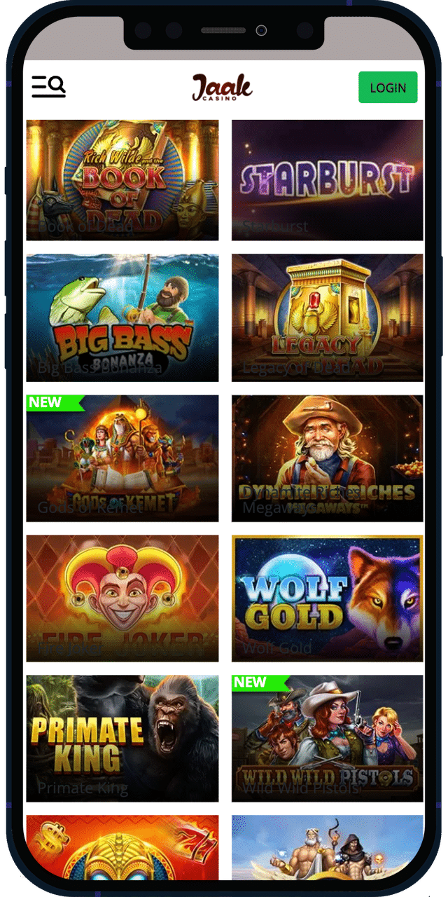 Jaak Casino screenshot