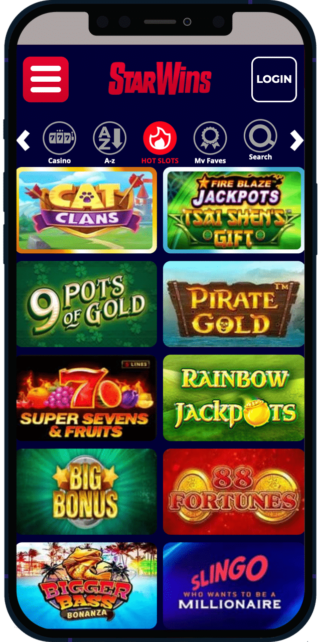 Starwins Casino screenshot