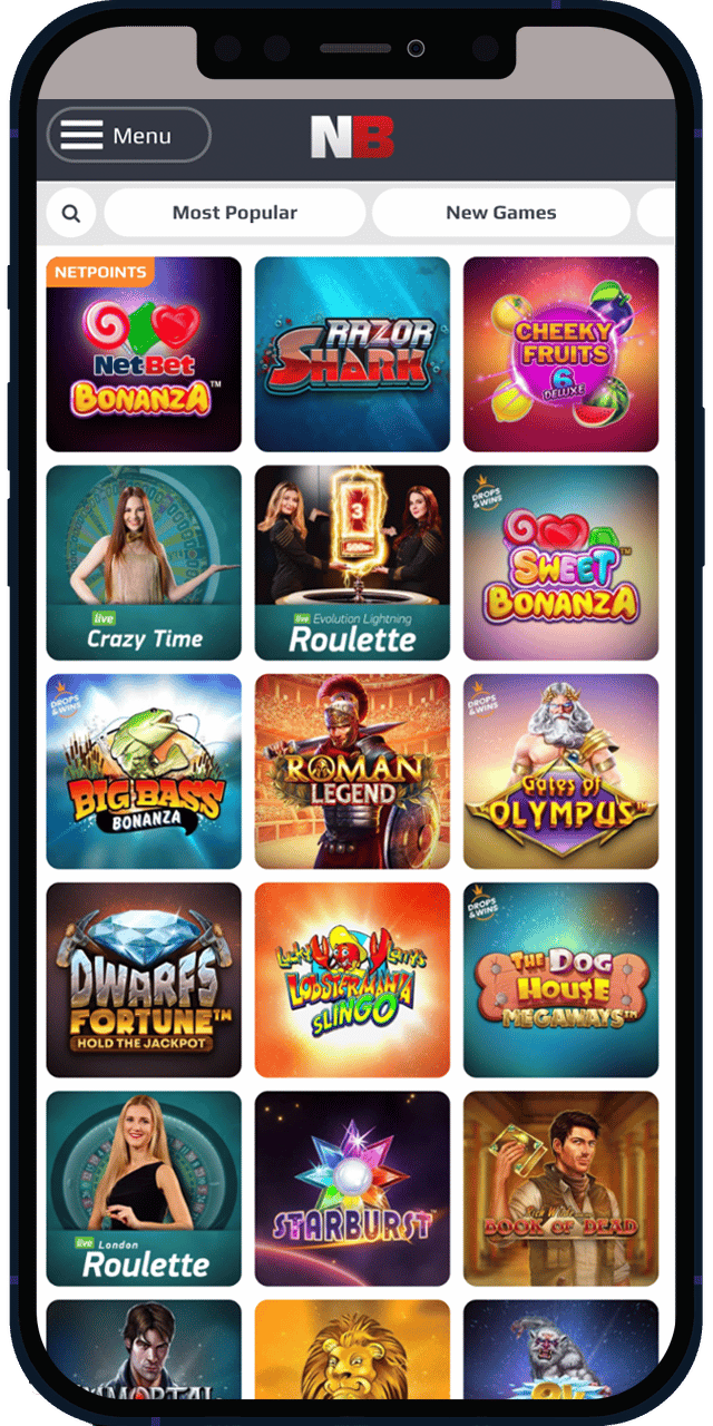 Netbet Casino screenshot