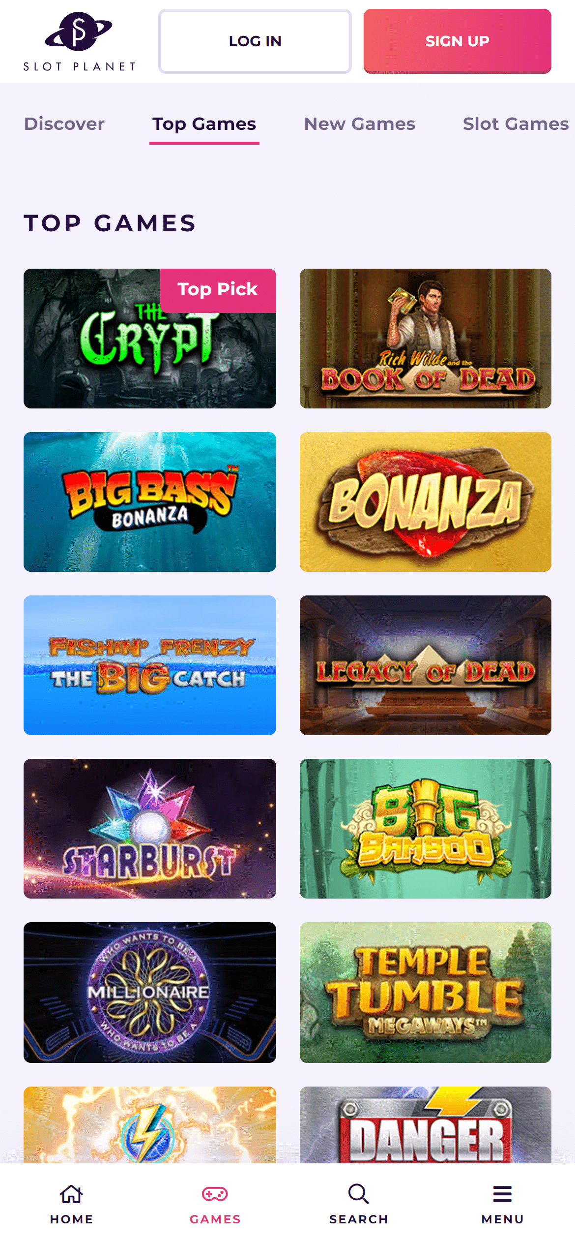 Slot Planet Casino  screenshot