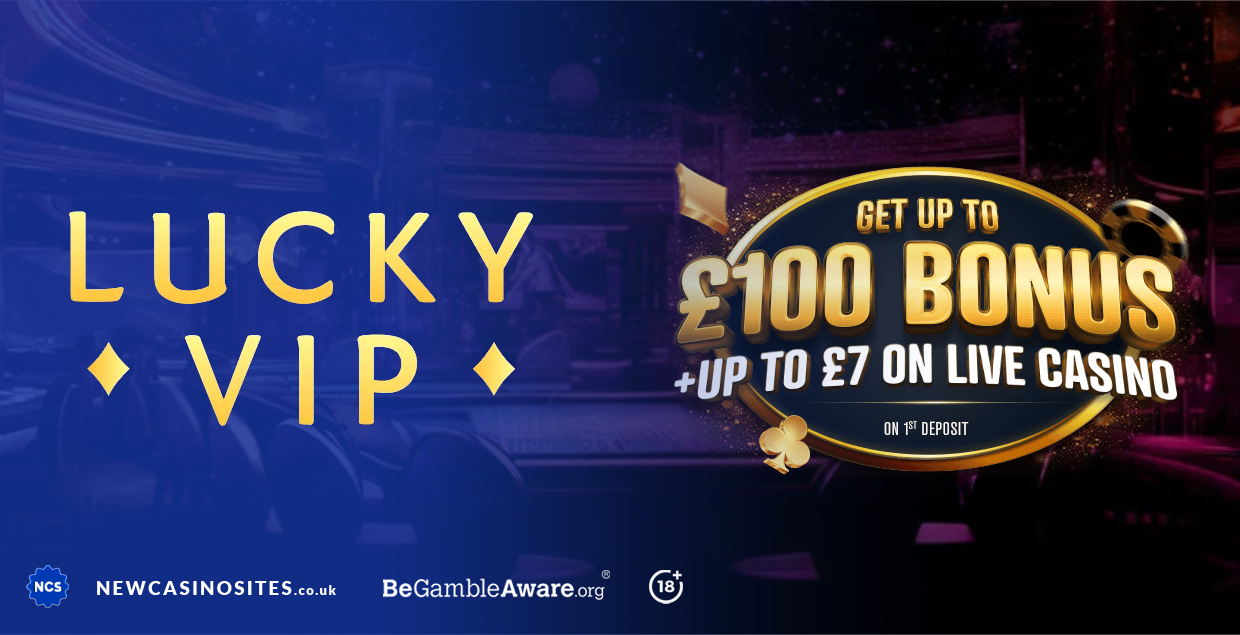 Lucky VIP casino top image