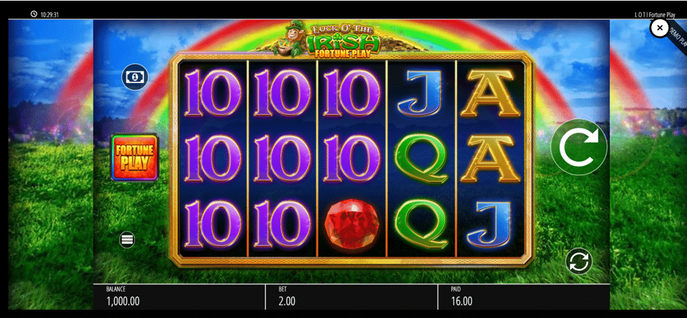 Luck O' The Irish Fortune Spins Mobile